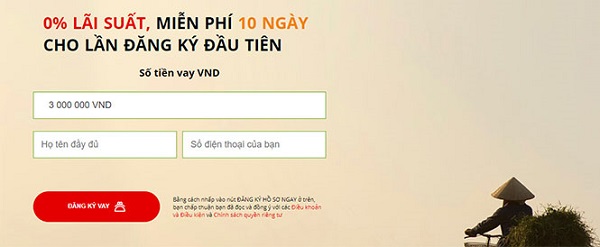 Cách vay tiền VayVND