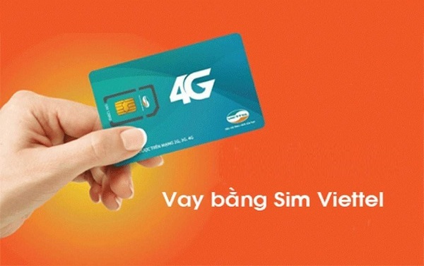 Vay tiền theo sim Viettel