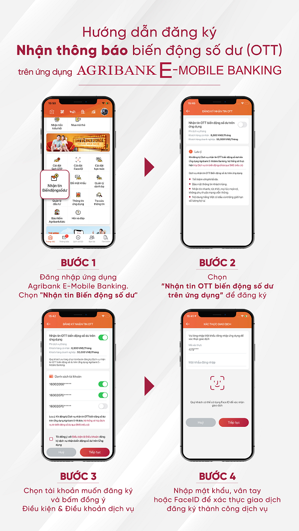 3 cách đăng ký E-Mobile Banking Agribank qua điện thoại