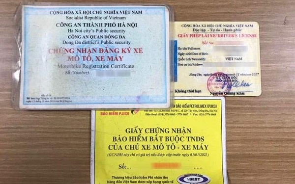 Cầm cavet xe có làm lại được không?