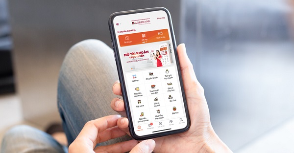 Mở tài khoản Agribank trực tuyến qua điện thoại với eKYC