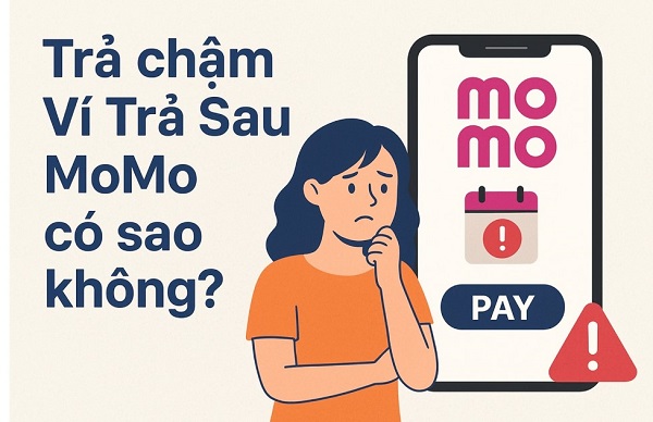 Trả chậm ví trả sau MoMo có sao không?