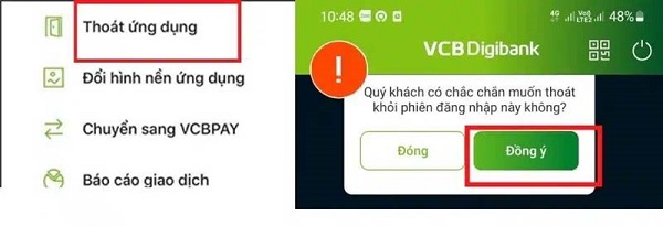 Các trường hợp đặc biệt khi đăng xuất