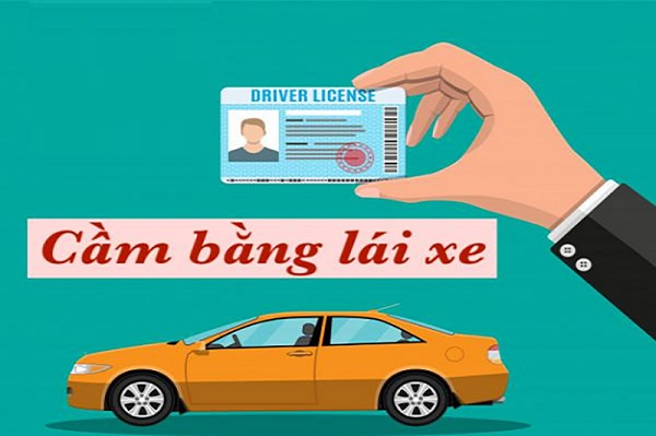 Cầm bằng lái xe là gì?