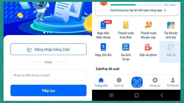 Tra cứu qua ví ZaloPay