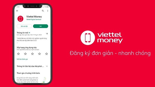 Hình thức vay tiền Viettel Money
