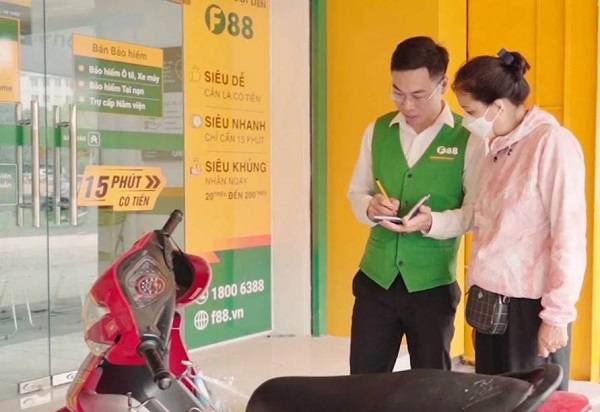 F88 có quyền thu xe không?