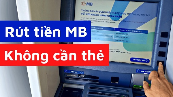 Lưu ý quan trọng khi rút tiền không cần thẻ MB Bank