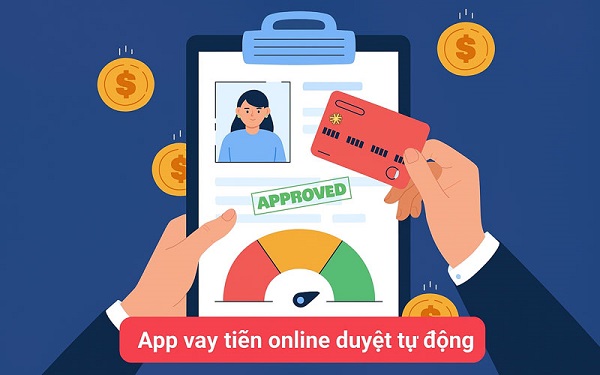 Top nền tảng vay tiền online duyệt tự động uy tín 2025