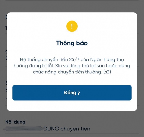 Tác động của lỗi card under reject xpac