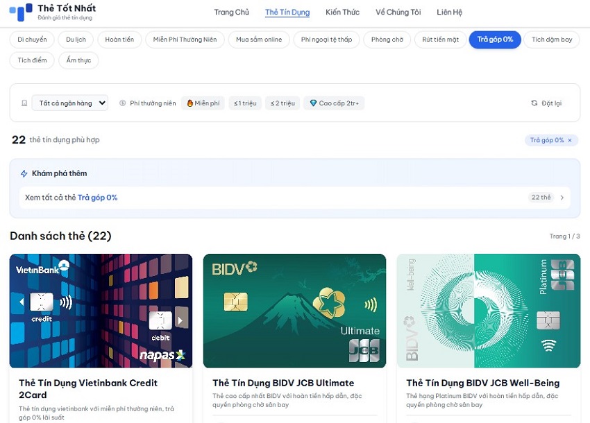Hướng dẫn tìm thẻ tín dụng cho những người có nhu cầu mua sắm trả góp
